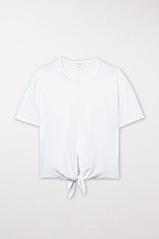 T-Shirt with Knot Detail