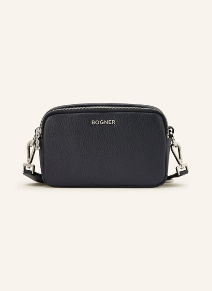 Wallis Avy Leather Crossbody Bag in Navy