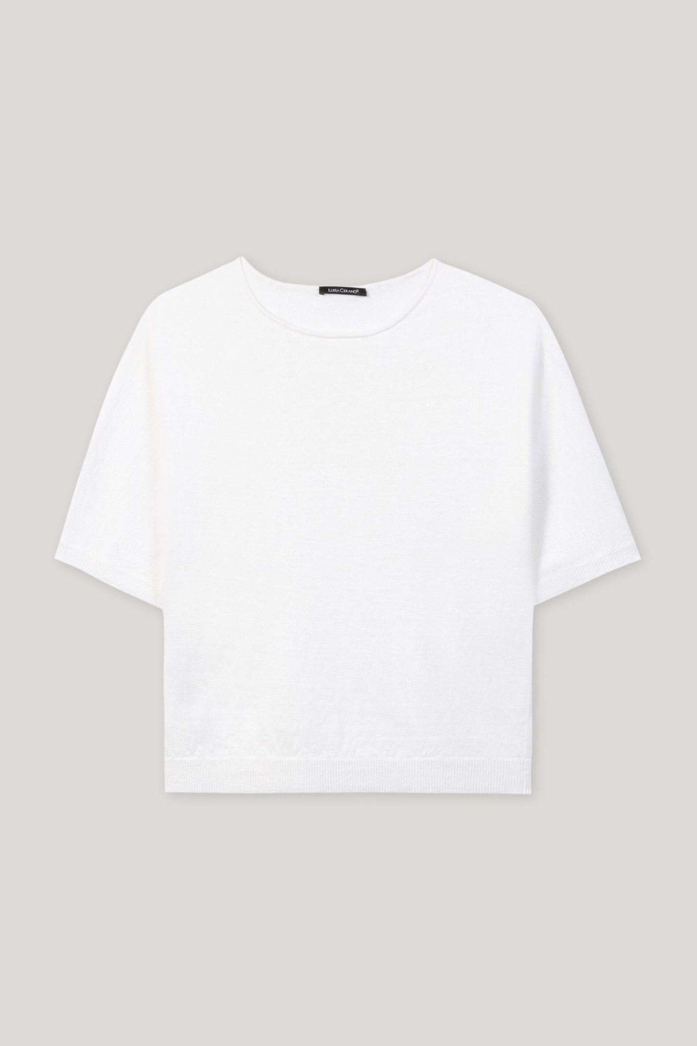 Linen Short-Sleeve Pullover