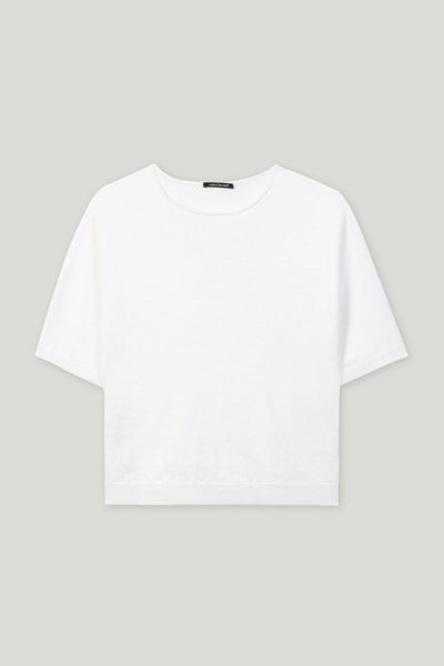 Linen Short-Sleeve Pullover