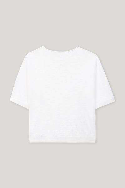 Linen Short-Sleeve Pullover