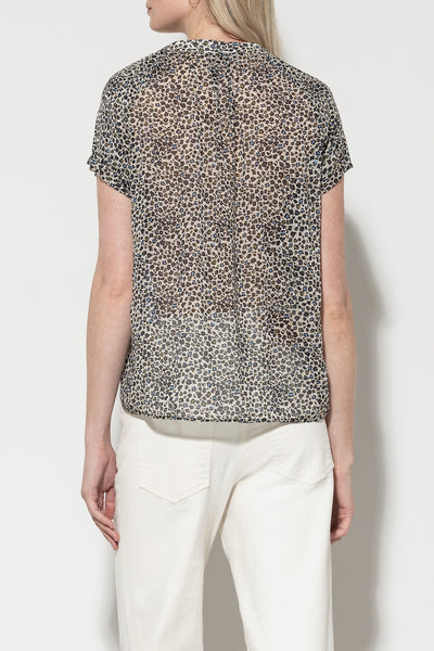 Blouse with Animal Print