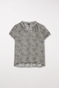 Blouse with Animal Print
