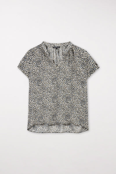 Blouse with Animal Print