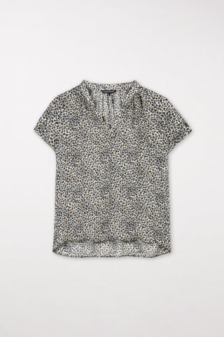 Blouse with Animal Print