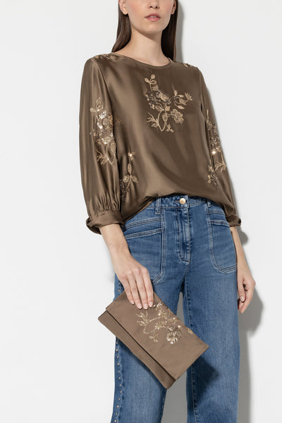 Blouse with Sequins