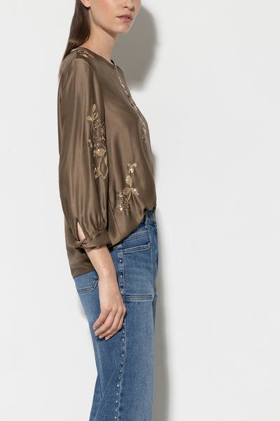Blouse with Sequins