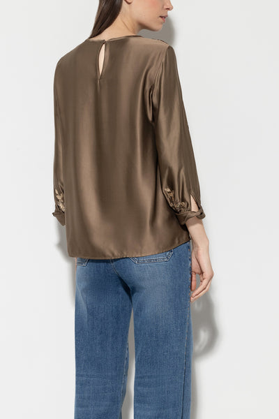 Blouse with Sequins