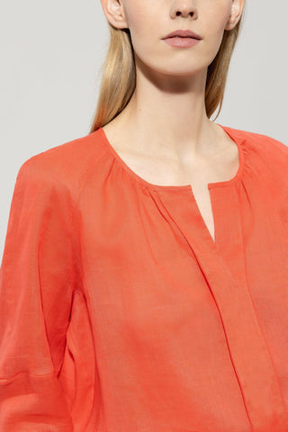 Ramie Tunic Blouse