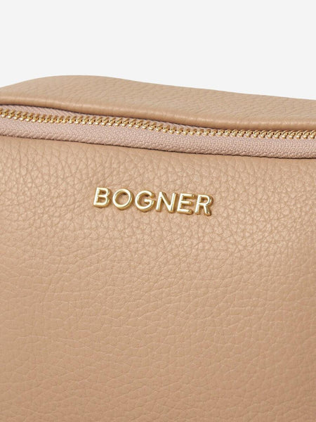 Wallis Avy Leather Crossbody Bag in Camel & Black