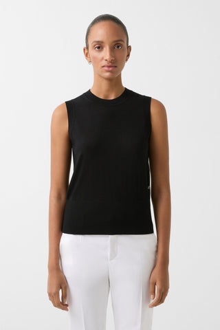 Isola Sleeveless Knit in Black