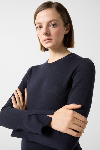 Ivana-1 Knit in Navy