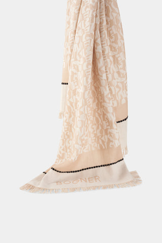 Lynda-1 Logo Print Scarf
