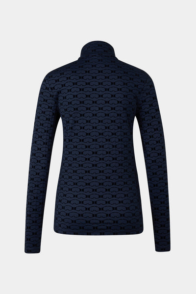 FIRE+ICE Margo2 Top with Flock Print