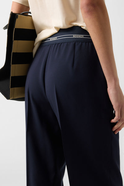 Terry Pants in Navy