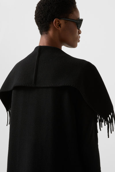 Noah Sleeveless Cape Jacket