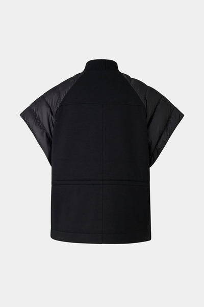 Nahla-D Down Vest in Black