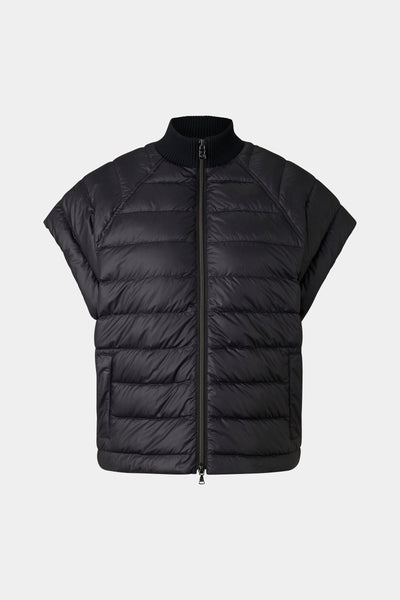 Nahla-D Down Vest in Black