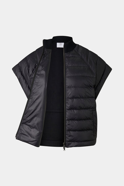 Nahla-D Down Vest in Black