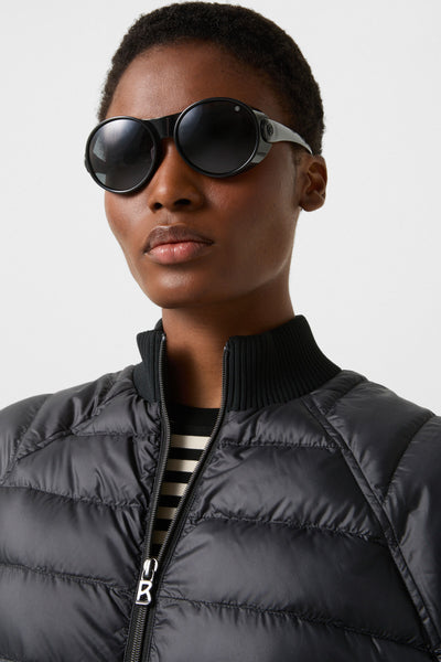Nahla-D Down Vest in Black