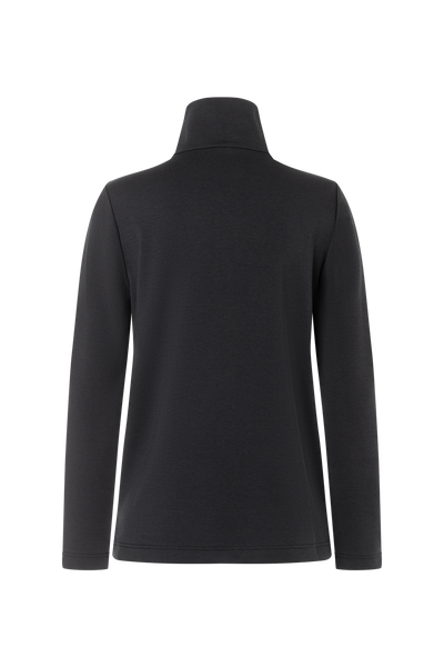 Nadja Black Polo Top
