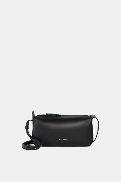 Loges Grandes Yael Leather Shoulderbag in Black