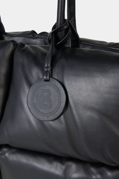 Gletsch Origin Amelie Leather Totebag in Black
