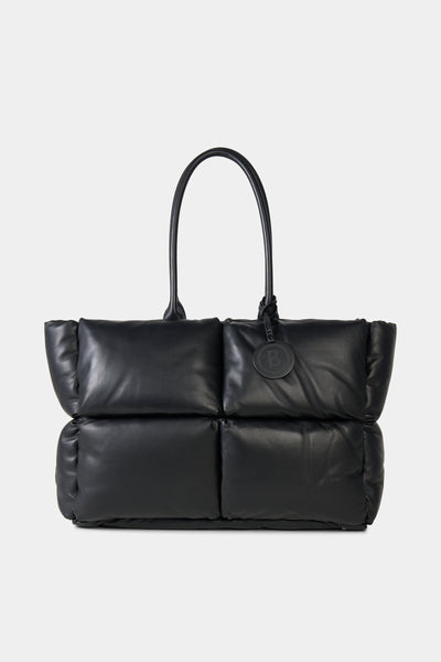 Gletsch Origin Amelie Leather Totebag in Black