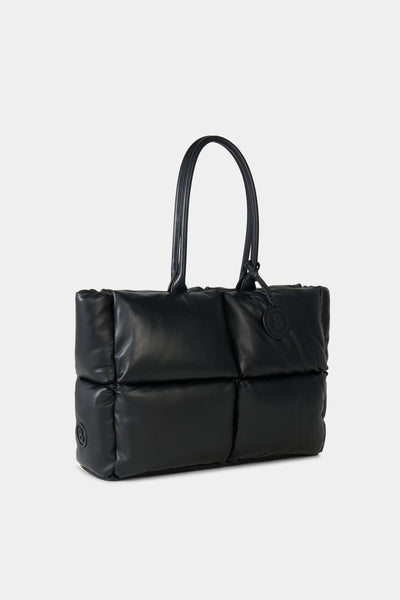 Gletsch Origin Amelie Leather Totebag in Black