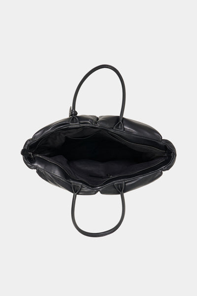 Gletsch Origin Amelie Leather Totebag in Black