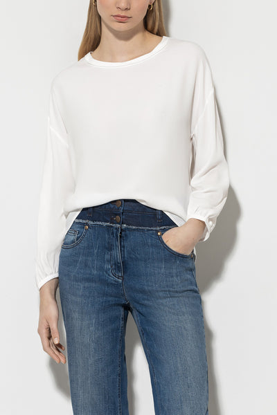 Silk Blend Blouse