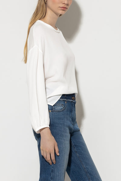 Silk Blend Blouse