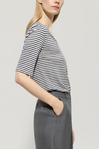 Striped Linen Top