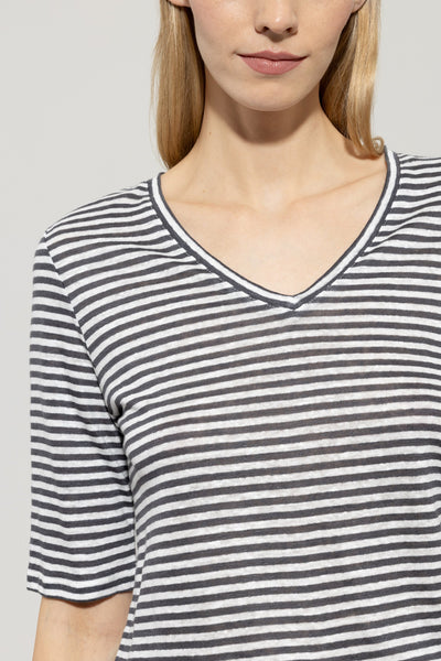 Striped Linen Top