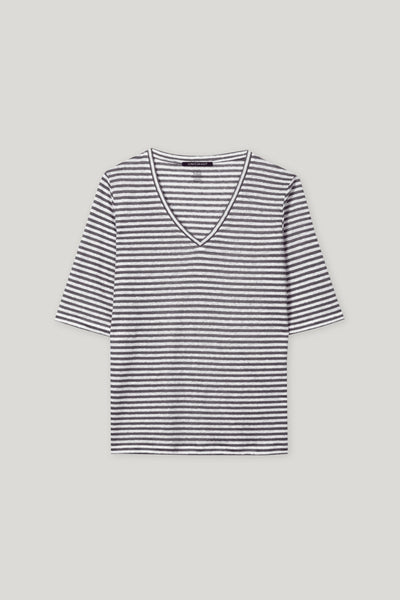 Striped Linen Top