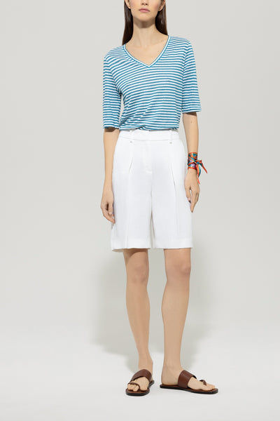 Striped Linen Top