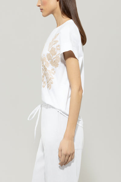 T-Shirt with Embroidery