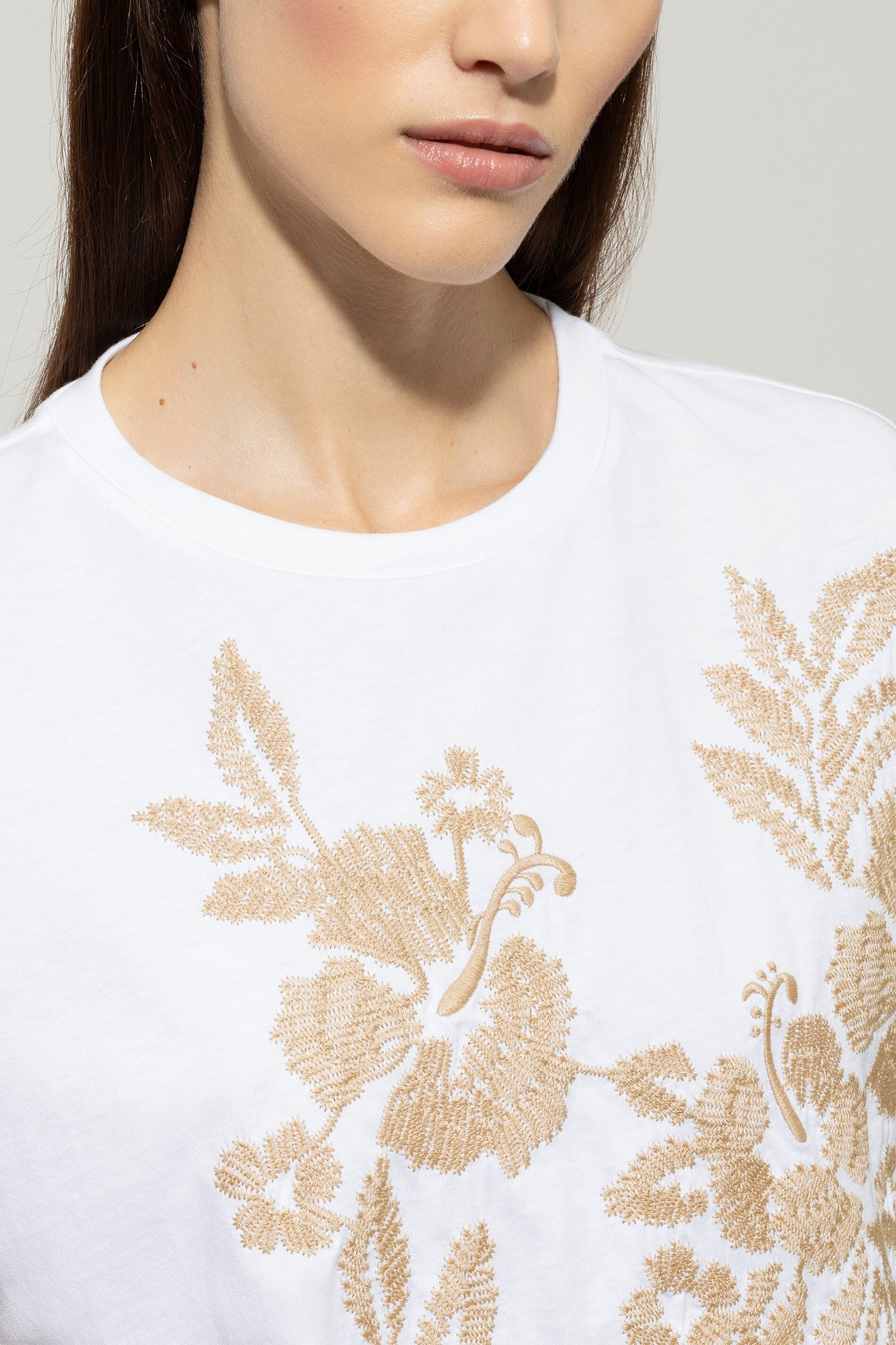 T-Shirt with Embroidery