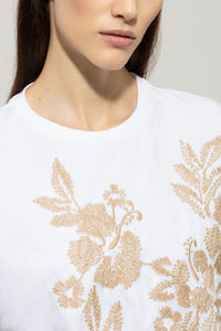 T-Shirt with Embroidery