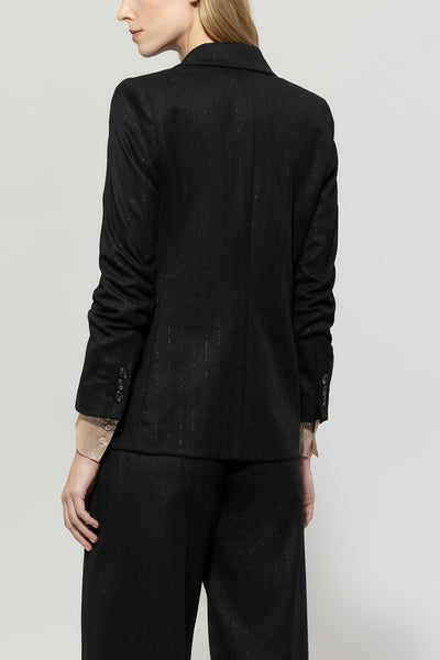 Blazer with Pinstripes