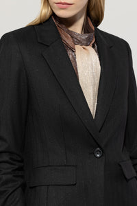 Blazer with Pinstripes