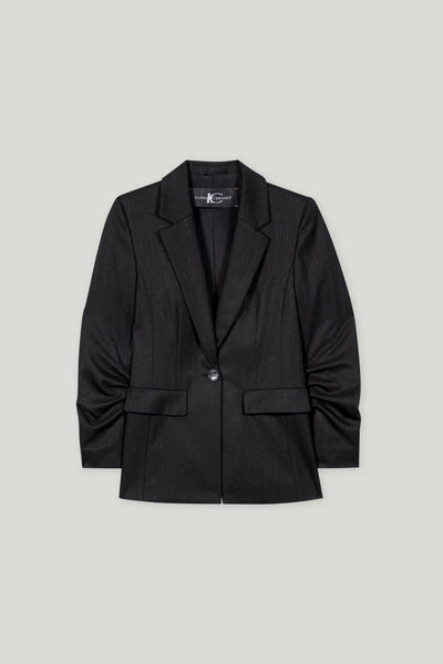Blazer with Pinstripes