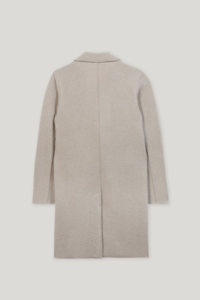 Long-Line Wool Blazer