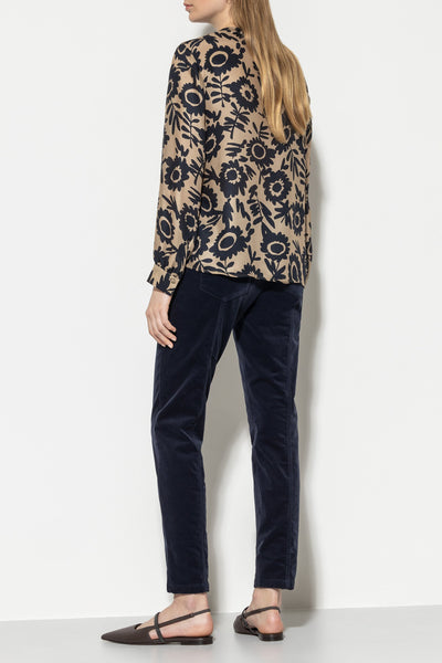 High-Stretch Velvet Pants