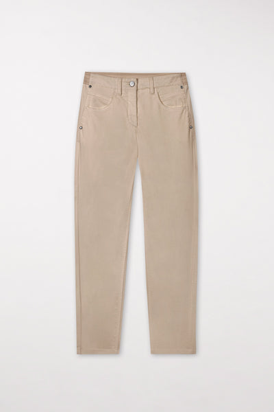 High-Stretch Velvet Pants