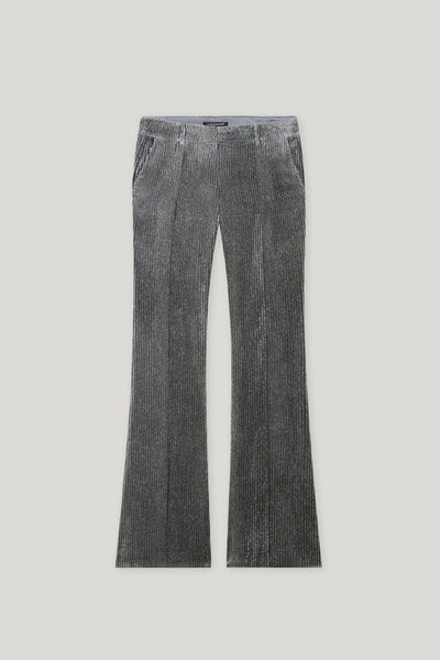 Glitter Flared Corduroy Pants