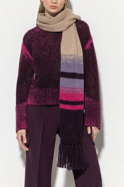 Scarf with Stripe