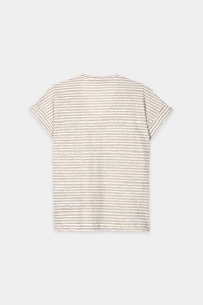 Striped Linen T-Shirt