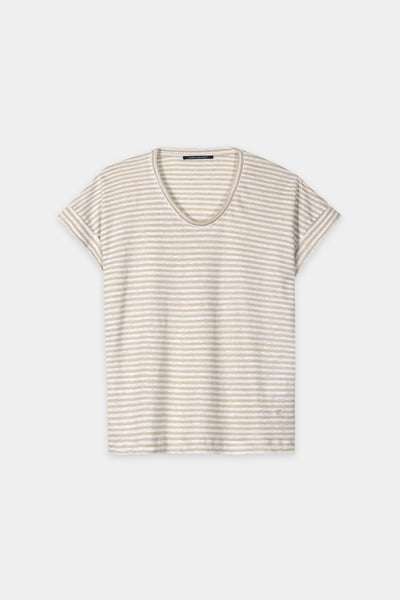 Striped Linen T-Shirt