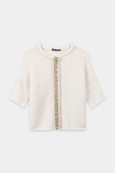 Cardigan in Alpaca Blend
